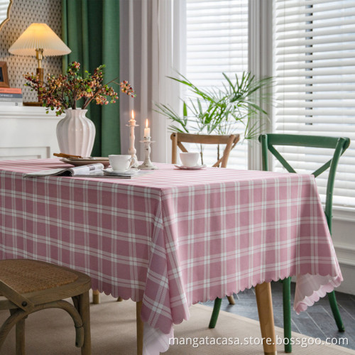 Rechteckige Polyester -Wasserdrucktischdecke